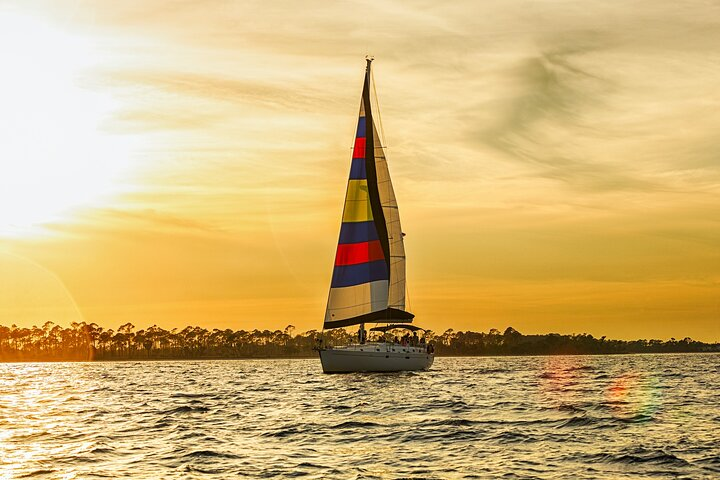 Sunset Sail Aboard the 47 ft Daydreams Sailboat - Photo 1 of 5